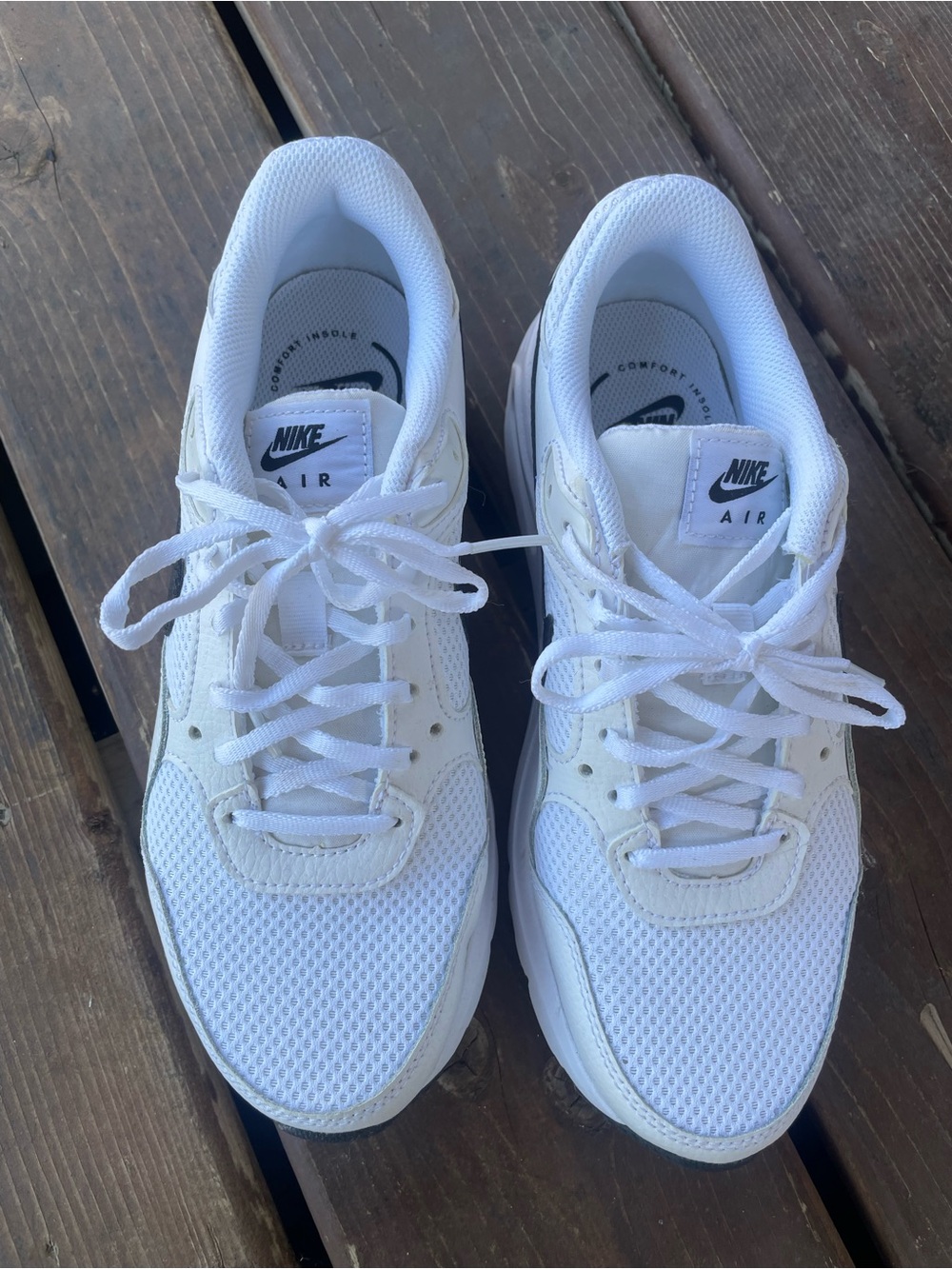 Nike White Women's Mesh Sneakers